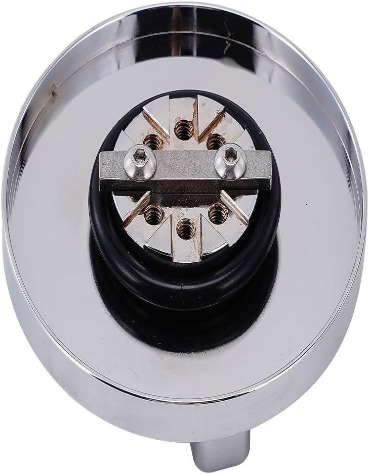 Chrome Billet Gas Cap for 1960–1966 Plymouth Valiant, Barracuda, Dart & Lancer – CNC Machined 6061-T6 Aluminum, O-Ring Seal, Stock-Style Replacement