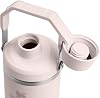 STANLEY IceFlow 2.0 Fast Flow Tumbler with Handle 30 oz | Twist On Angled Spout Lid | Leakproof Water Bottle | Insulated Stainless Steel | BPA-Free | Rose Quartz