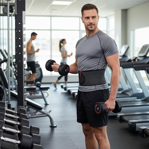 Faja Umbilical Ortonyx para Hombres y Mujeres - Soporte Abdominal con Almohadilla miniatura 8