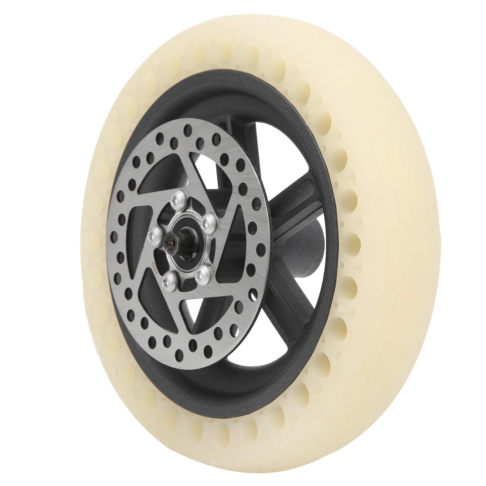 VGEBY Roue arrière Pneu Fluorescent 8,5 Pouces Roue arrière pour Mijia Pro + Pneu Fluorescent + 120 MM Ensemble de Remplacement de Frein à Disque Sportinggoods Sportinggoods Scooter Électrique