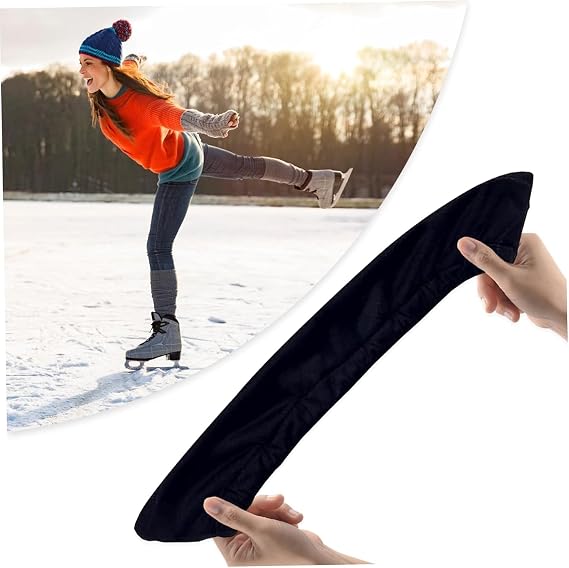 1 Pair Ice Skate Covers,Winter Skate Guards,Figure Ice Skating Accessories,for Hockey Skates Figure Skates