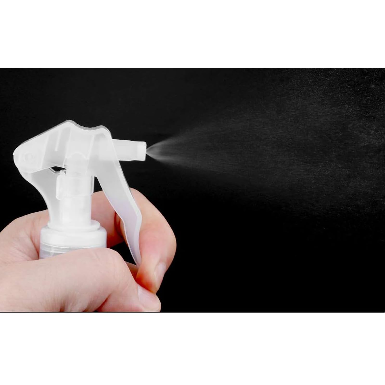 2 Pezzi Bottigliette Spray, Riempibile Spray Bottle, Spruzzino Nebulizzatore a Pressione, Trasparente Plastica Grilletto Spruzzatore, Spruzzini Vuoti per Piante, Giardino, Capelli, Pulizia, 200 ml