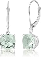 Vista 1 de Pendientes de oro blanco de 10k para mujer