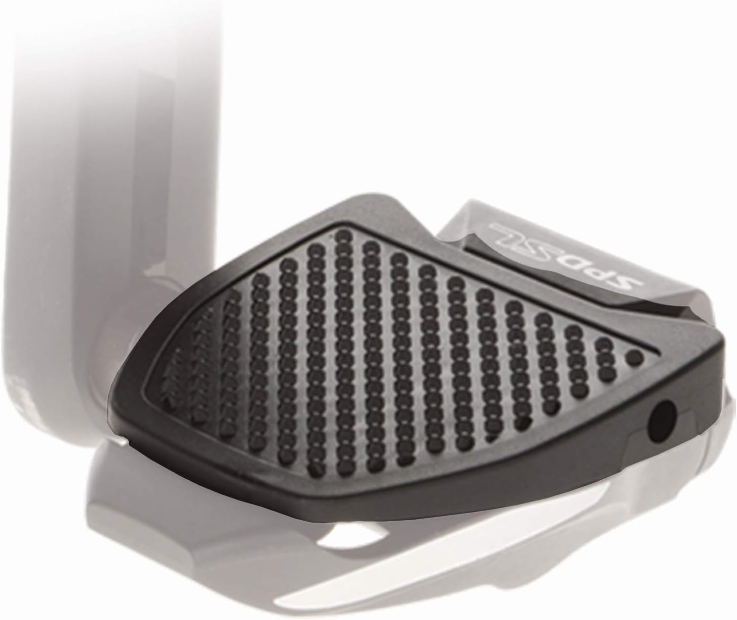 Pedal Plate Pedal Accessory Flat Plastic Shimano SPD Compatible Unisex Adult, Black, One Size