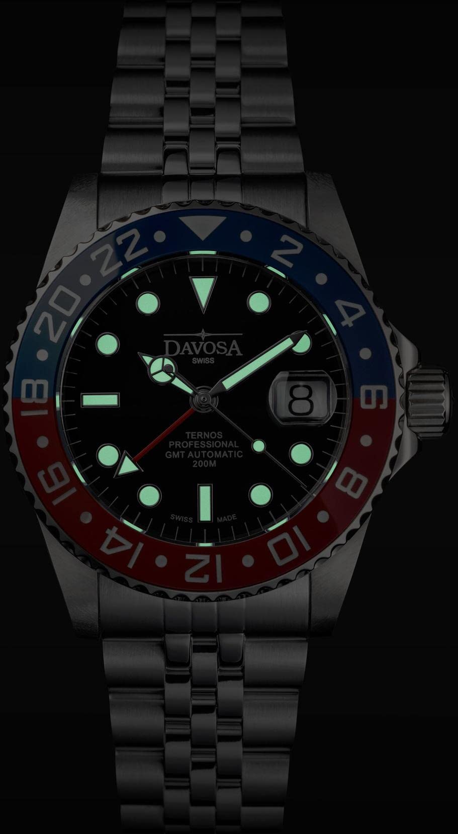 DAVOSA Ternos Professional GMT Automatic Herrenuhr 161.571.06
