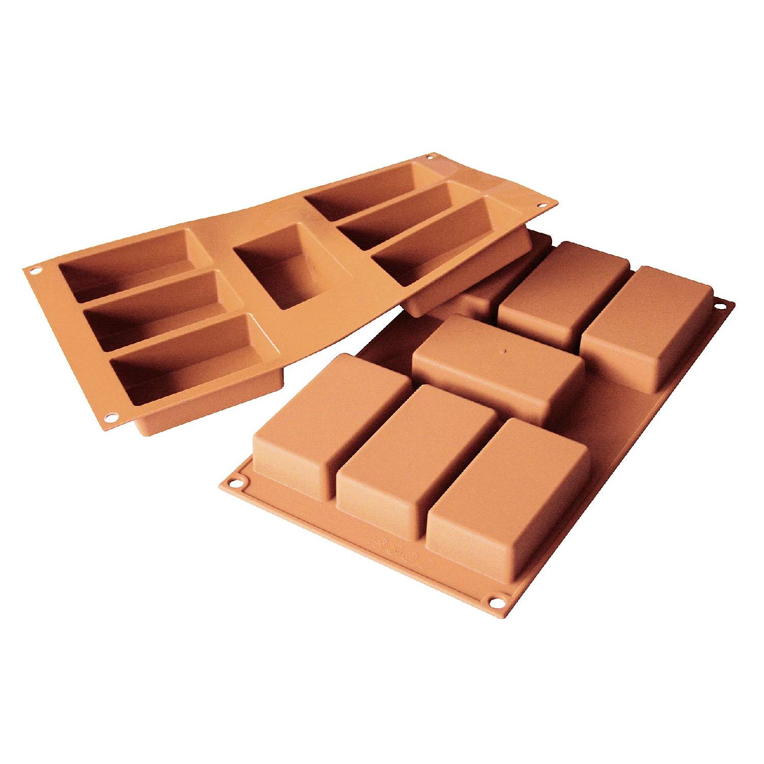 silikomart SF110 Rectangle - Silicone Mould 87X48 H 24 MM