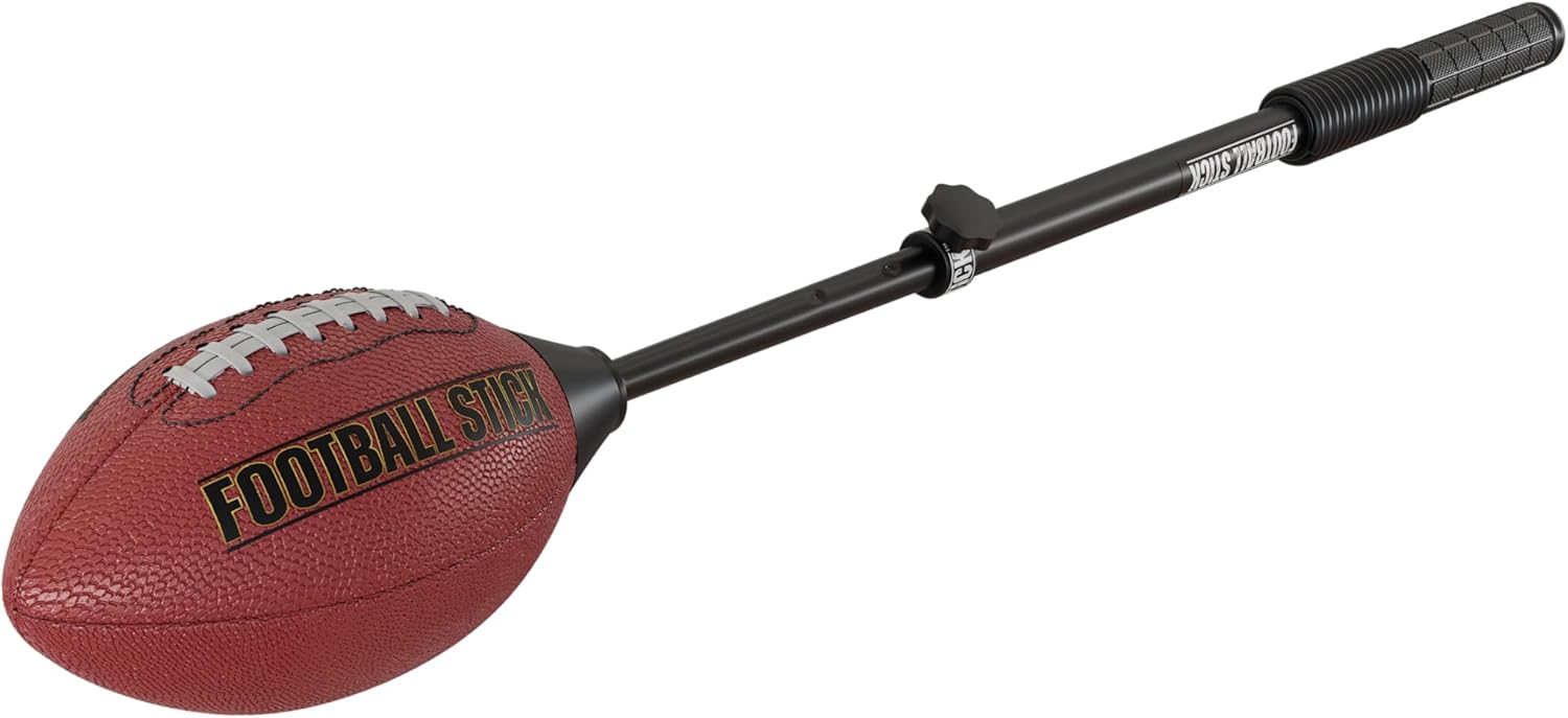 FOOTBALL STICK™ PRO Edition – Kicking & Punting Training Tool for All Ages | Improve Accuracy, Timing | Real Game Ball - Used by Professional, College, and High School Specialists