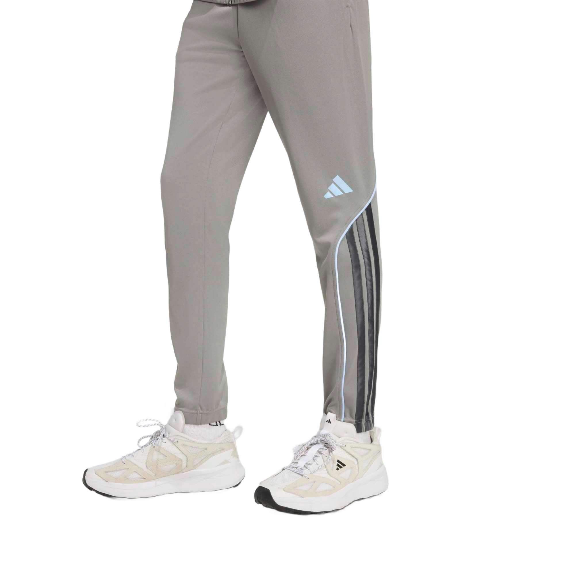 adidas Chándal Deportivo Hombre 3 Rayas Casual Gris