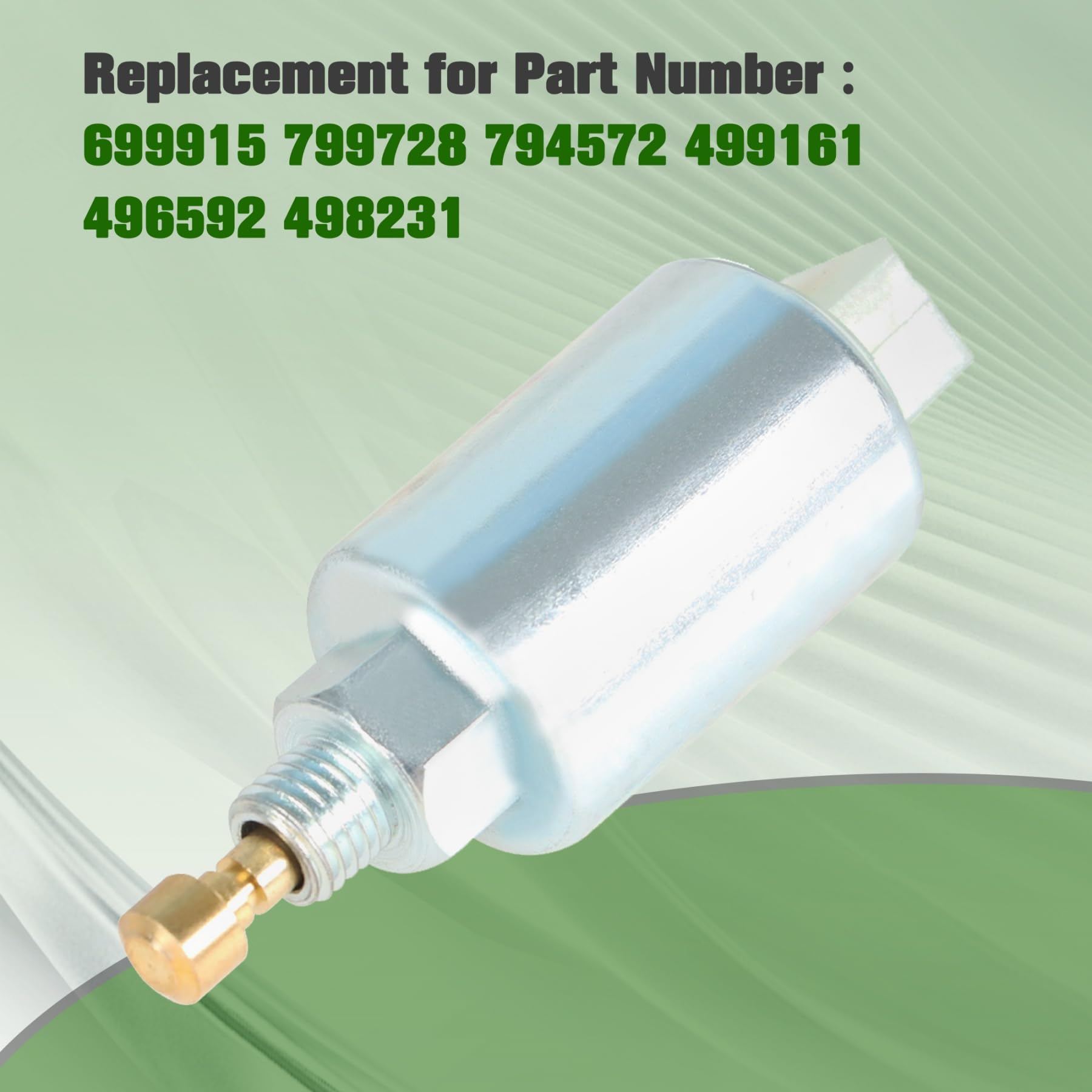 Électrovanne Carburateur Compatible Briggs & Stratton 699915 799728 695423 699878