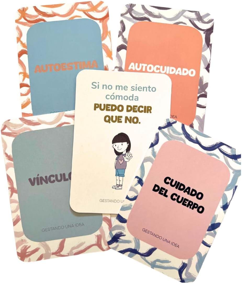 Taking Care of Me Affirmation Cards for Kids (Spanish Version) - 42 Illustrated Flashcards to Teach Body Safety, Self-Esteem – Social Emotional Learning, Daily Affirmations for Kids (Ages 3+)