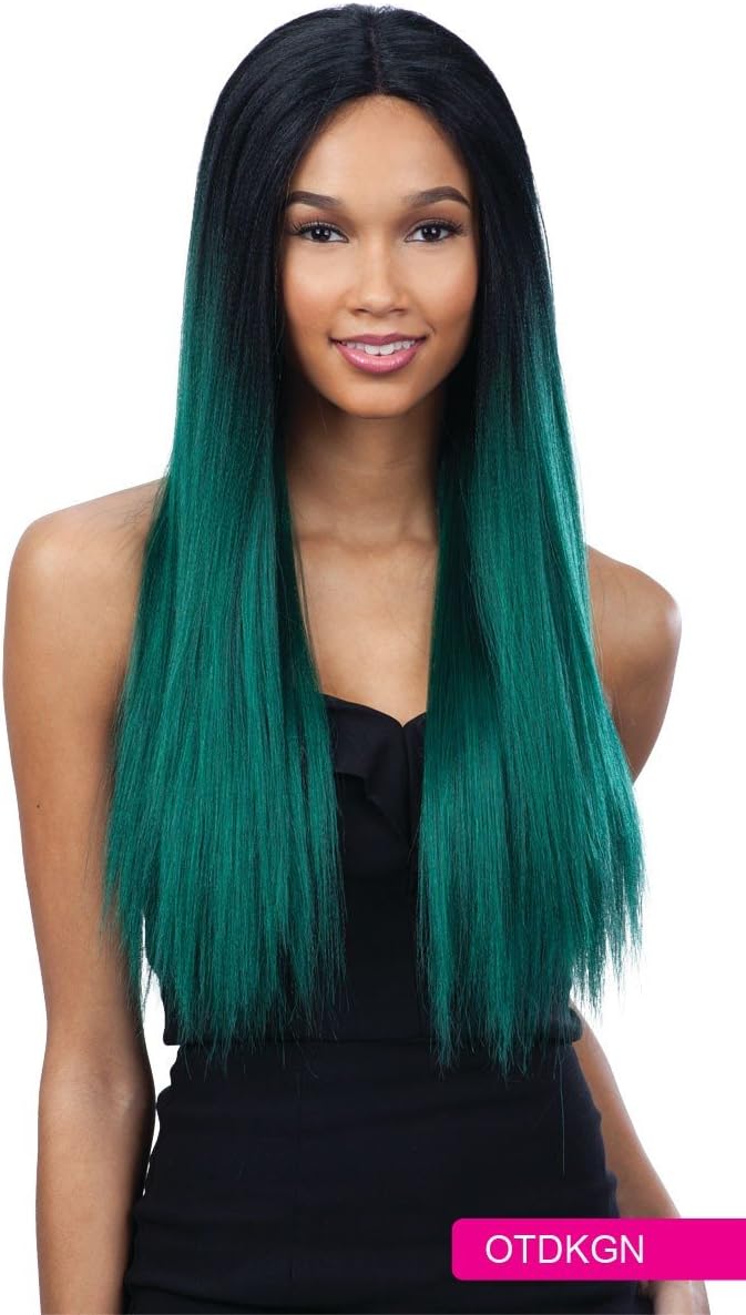 FreeTress Equal Synthetic Hair Lace Front Wig Premium Delux Evlyn (OT DKGN)