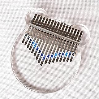 WGOEODI Piano à Pouce Transparent à 17 Touches en Acrylique, avec Accessoires de Marteau de réglage Instrument à Clavier… - Les Beatles, Paul McCartney, John Lennon, RIngo Starr, George Harrison