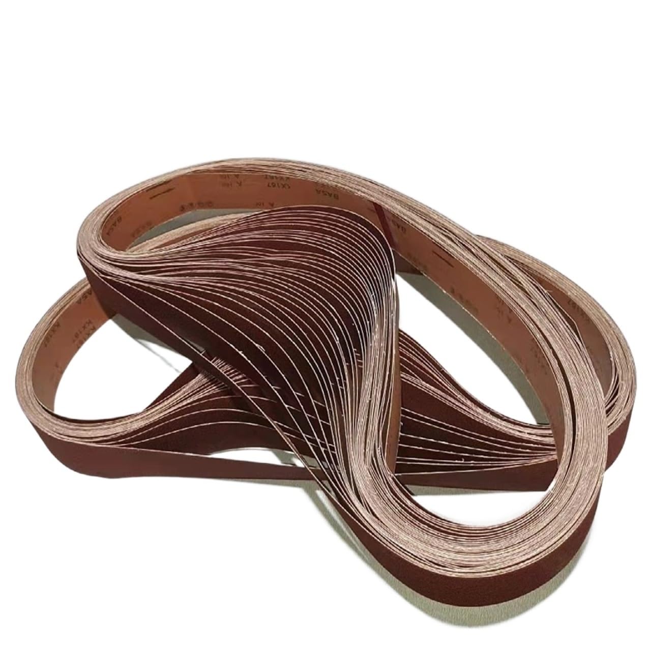 Nastri abrasivi, 10 nastri abrasivi in ​​ossido di alluminio da 762 x 25 mm, nastri abrasivi for lucidatura, levigatrice(2000#)