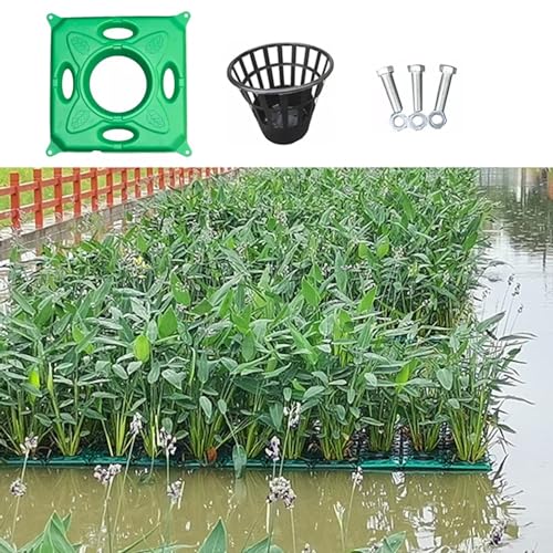 Panier de jardinière flottant pour bassin de jardin et île végétale