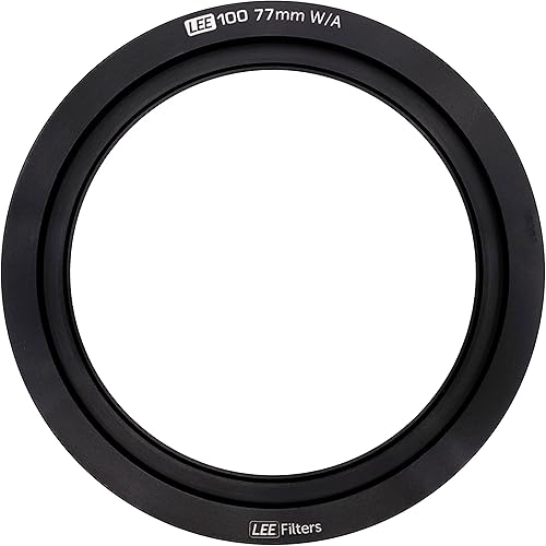 LEE Filters LEE100 FHWAAR77C Wide-Angle Adapter Ring 77mm Diameter Black Camera Accessory