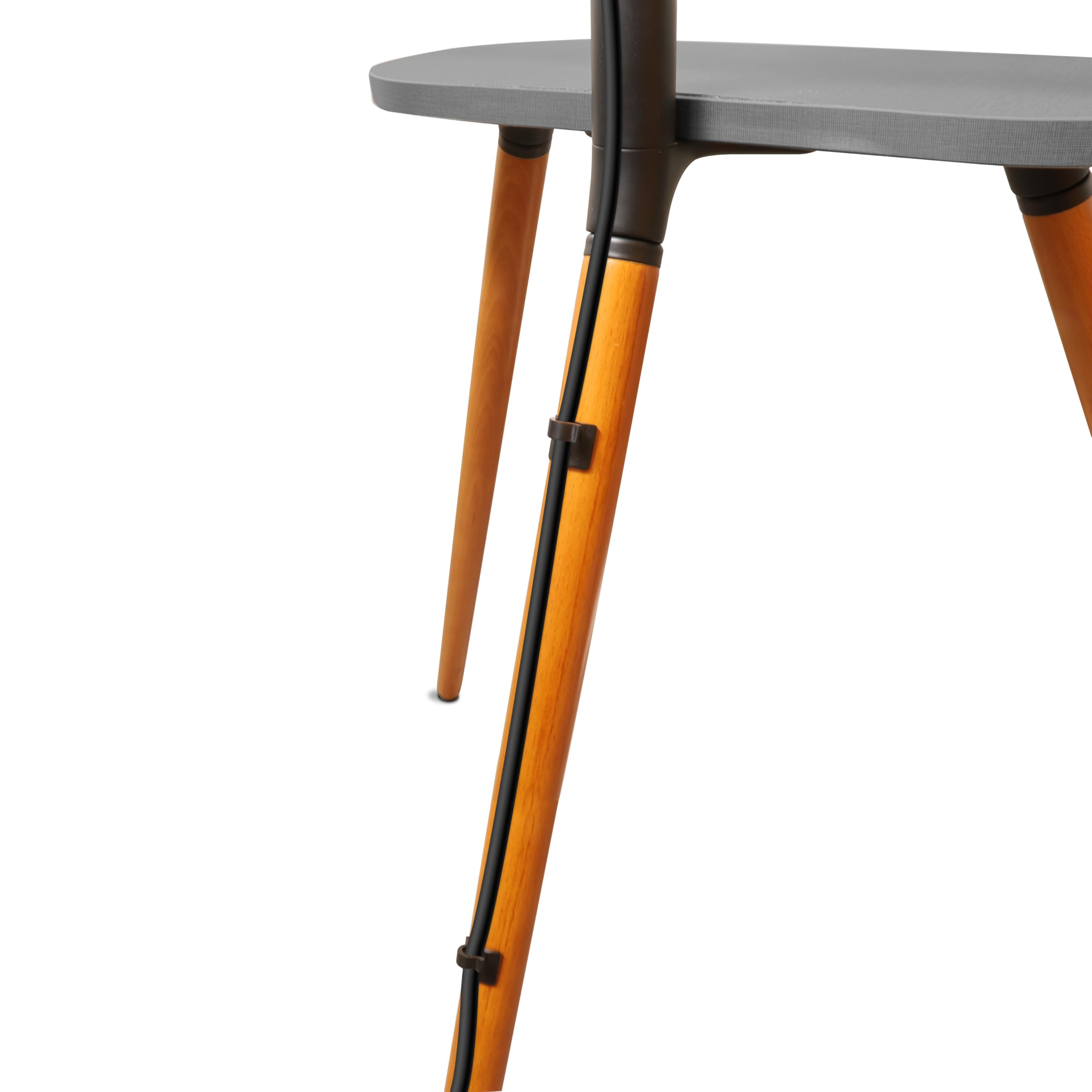 METRONIC 451077 Support TV sur Pied Television Universel 43 à 65 Pouces (109-165 cm) Pivotant avec Trepied Bois au Sol - Stand pour Télé, Max Vesa 400x400 jusqu'à 35 Kg