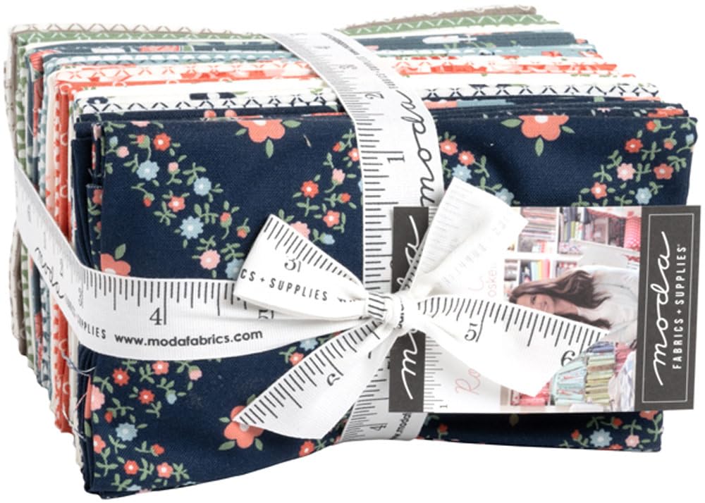 Moda Fabrics Assorted Camille Roskelley Rosemary Cottage 40 Fat Eighths 55310F8