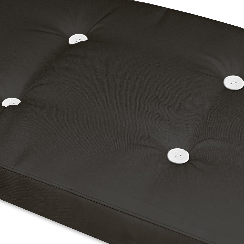 CASARIA Tumbona de Madera con Cojin Plegable Resistente Intemperie 160kg Respaldo Ajustable