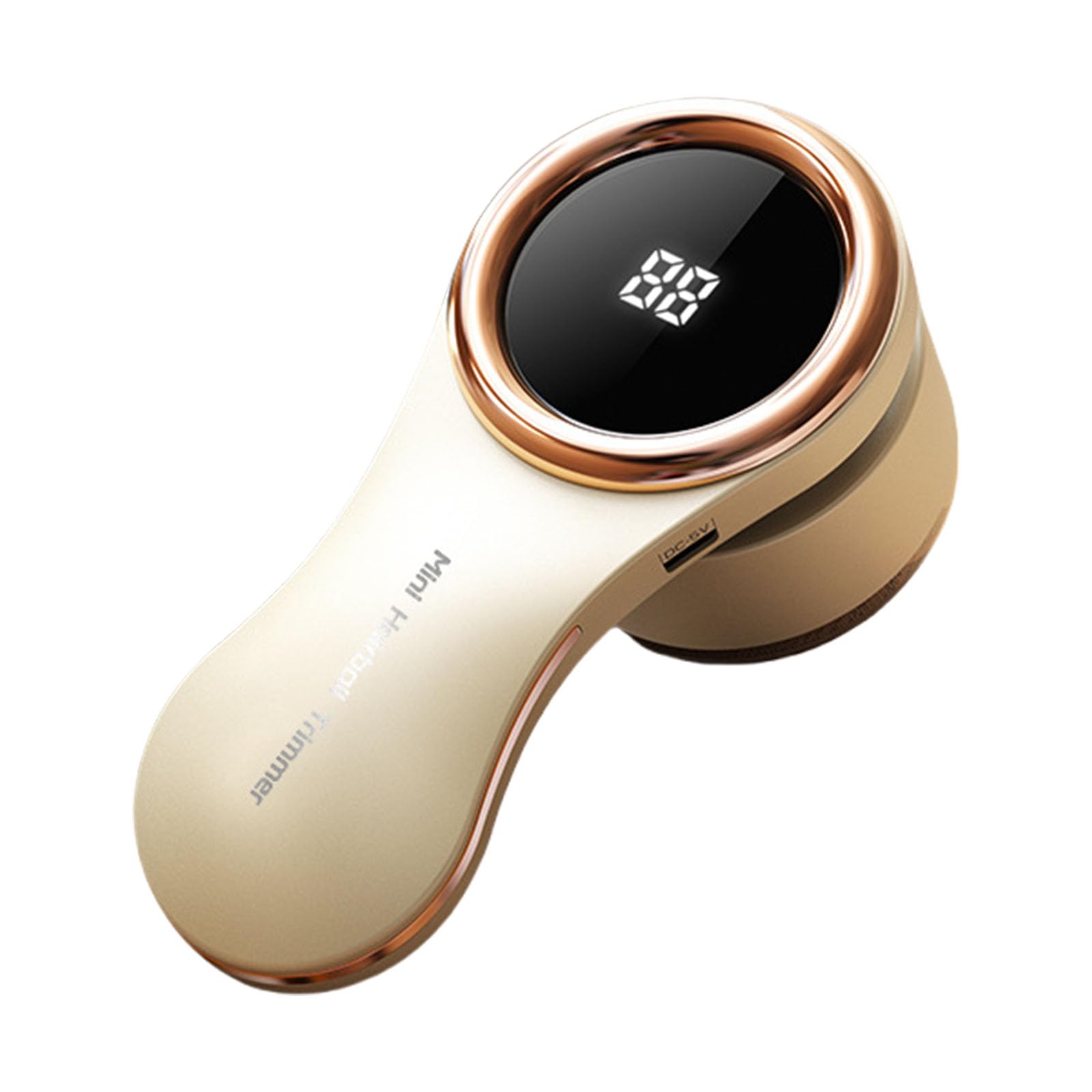 Buxuaaaa USB Rechargeable Fabric Shaver Hair Ball Trimmer Lint Remover for Sweaters and Blankets LCD Display Clothes Delinter LCD Display Fabric Shaver