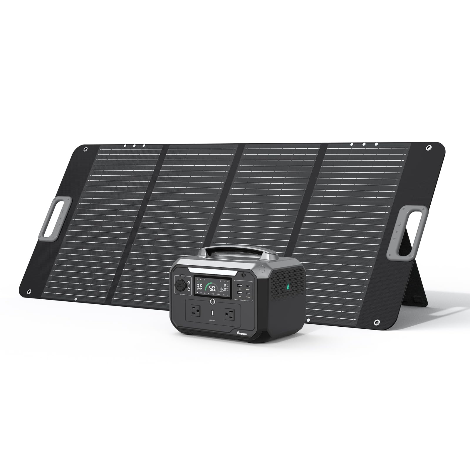 Amazon.com : Ampace Andes 600 Pro Solar Generator 584Wh SiCPrime  