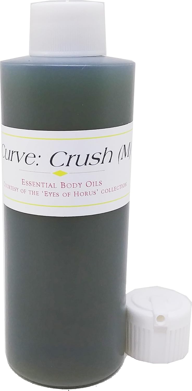 Curve: Crush - Type LC For Men Scented Body Oil Fragrance [Flip Cap - Green - 4 oz.] - ID#24380