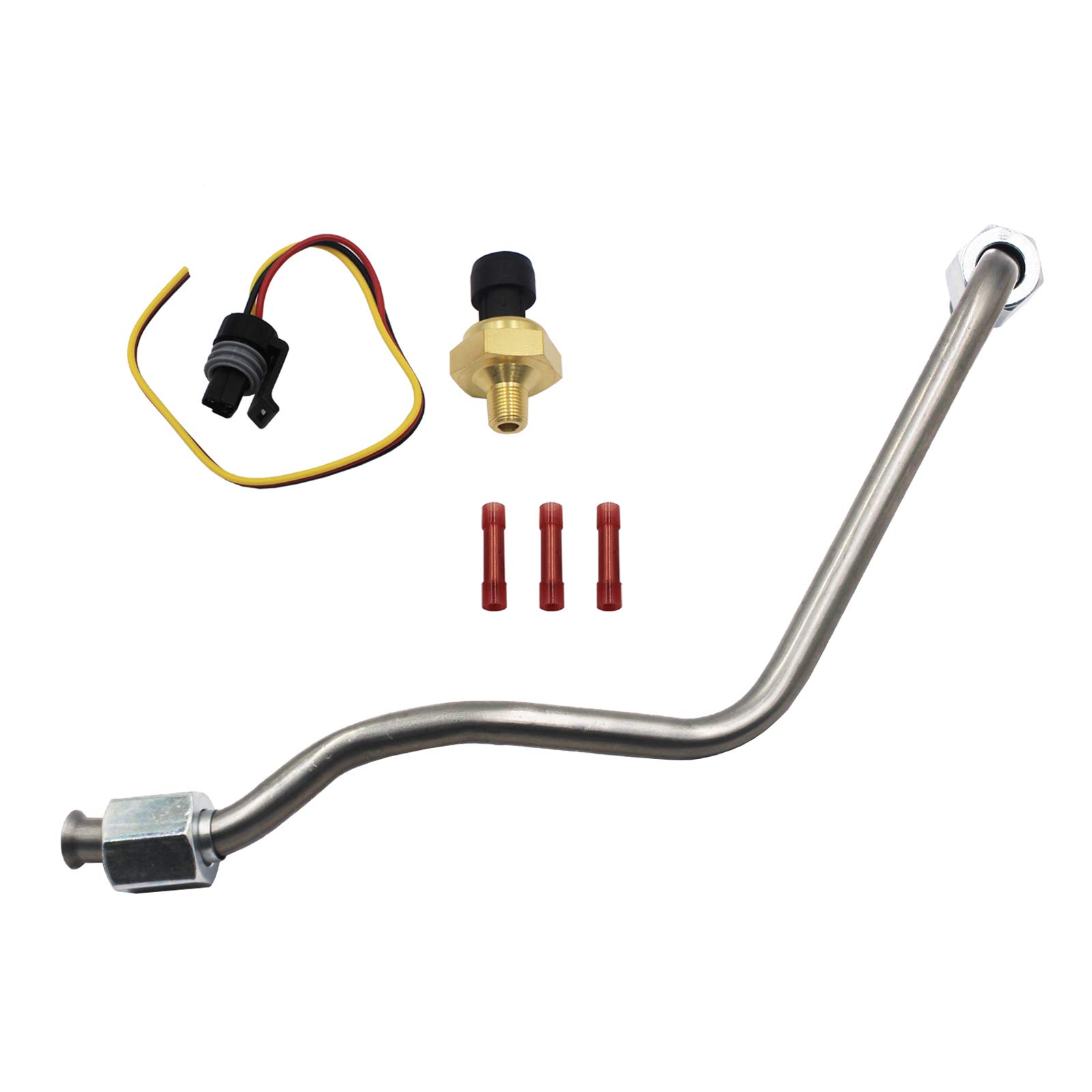 Exhaust Back Pressure (EBP) Sensor Tube For Ford 6.0L Powerstroke Diesel – OEM Fit 5C3Z-9D477-A, 1-Year Warranty