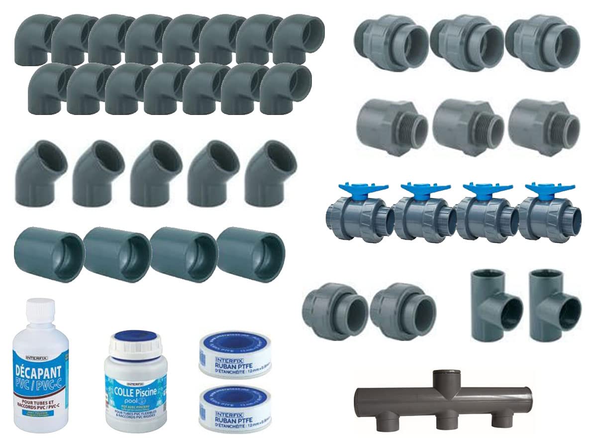 Kit plomberie pour Piscine 8 x 4 m