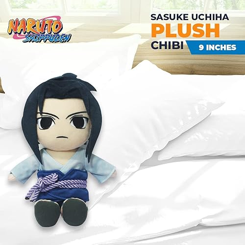 Miniatura 5 de JUST FUNKY Naruto Shippuden - Peluche de Naruto de tamaño completo  Peluche de anime coleccionable de 9 pulgadas de alto  Con Sasuke Uchiha