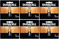 Vista 1 de Duracell Foto batería de litio (123), 3 voltios (PKG de 6)