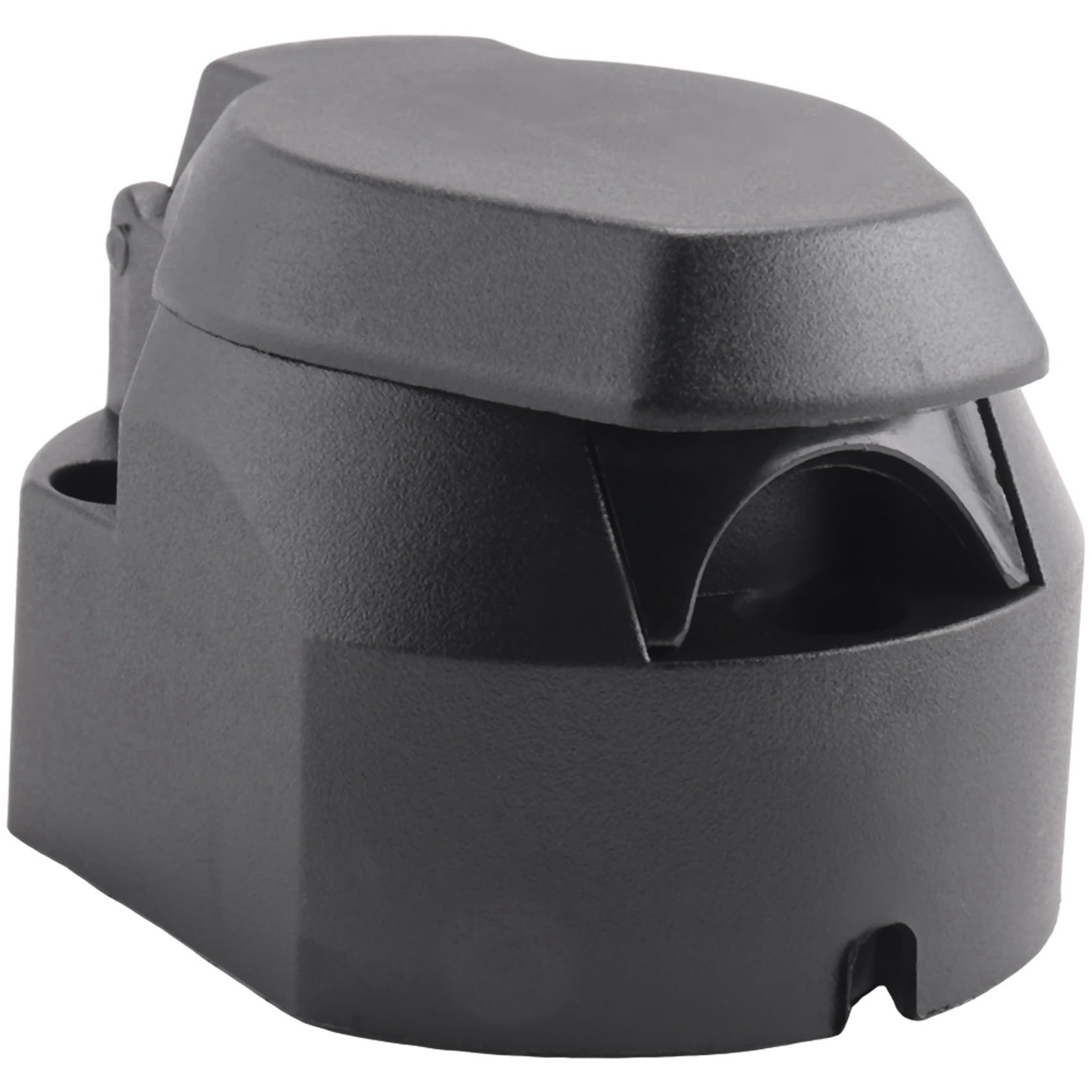 6 x 7-biegunowe europejskie gniazdo przyczepowe + wtyczka adapter do przyczepy, sprzęgło do samochodu, przyczepy kempingowej, ciężarówki, łodzi, przyczepy kempingowej, adapter sygnału