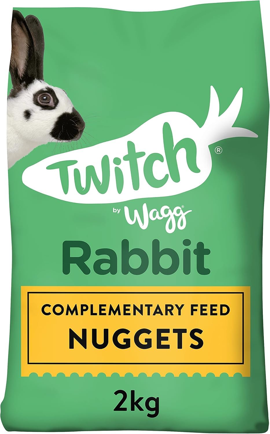 Wagg Twitch Rabbit Food 10kg - Complementary Feed Nuggets — view 6