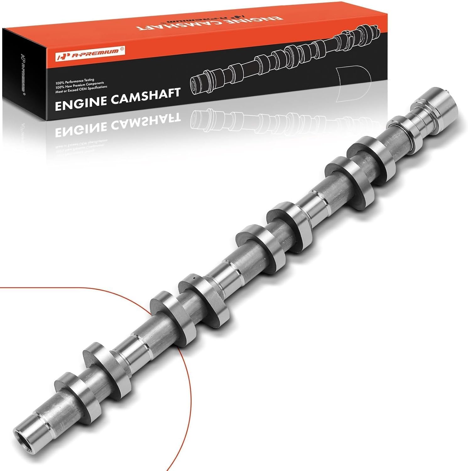 A-Premium Right Engine Camshaft Compatible with Ram 1500 2011-2013, Dakota 2011 & Jeep Grand Cherokee/Commander 2008-2009 & Dodge Ram 1500 2008-2010, Durango 2008-2009, Dakota & Chrysler Aspen