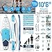 Aqua Spirit 3m Tabla de Stand Up Paddle ISUP para Principiantes Kit...