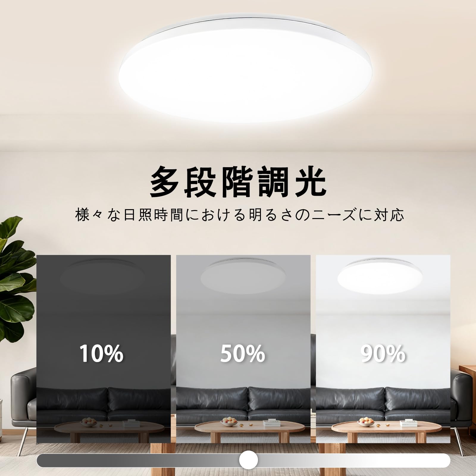 Amazon.co.jp : SIXU LED シーリングライト 36W 4200LM 8 畳対応 調色