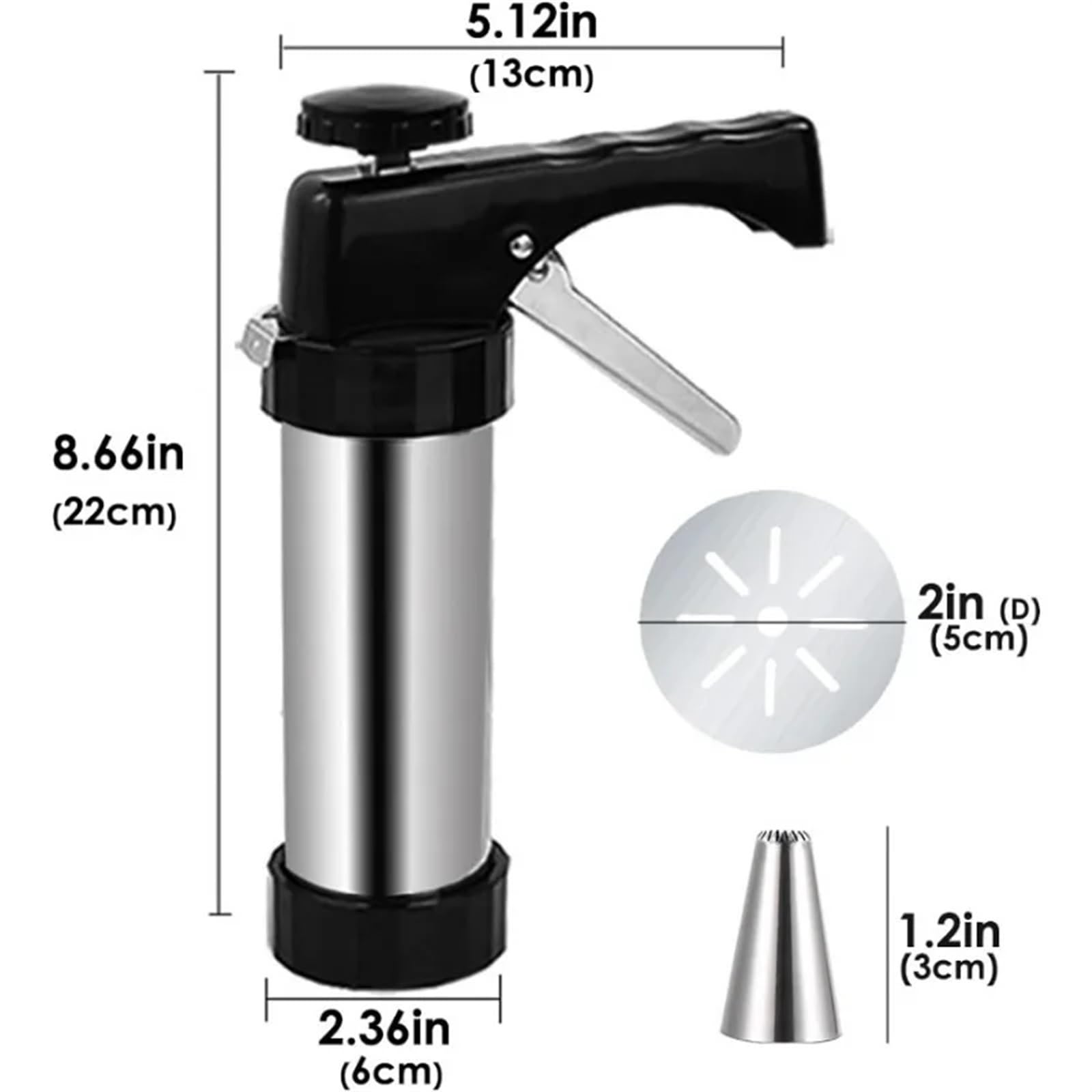 Tortenspritze Garnierspritze Keksmaschine for Backen