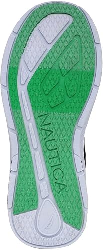 Miniatura 6 de Nautica Tenis deportivos para niños y jóvenes, con diseño elástico de una sola correa, tallas para niños pequeños y grandes, rendimiento y estilo