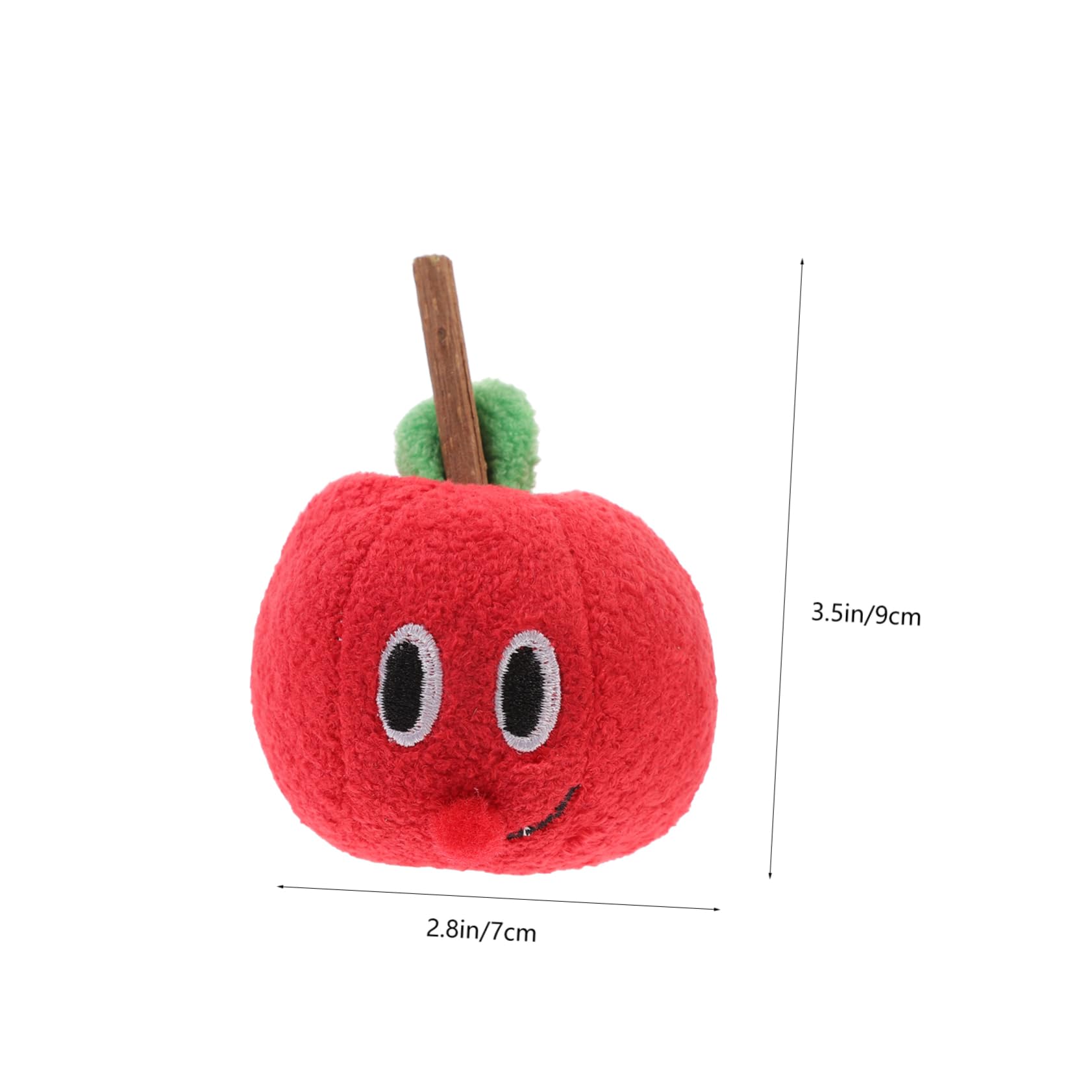 Jouet pour Chat Silvervine en Peluche, Fruit, Rouge, Chatons