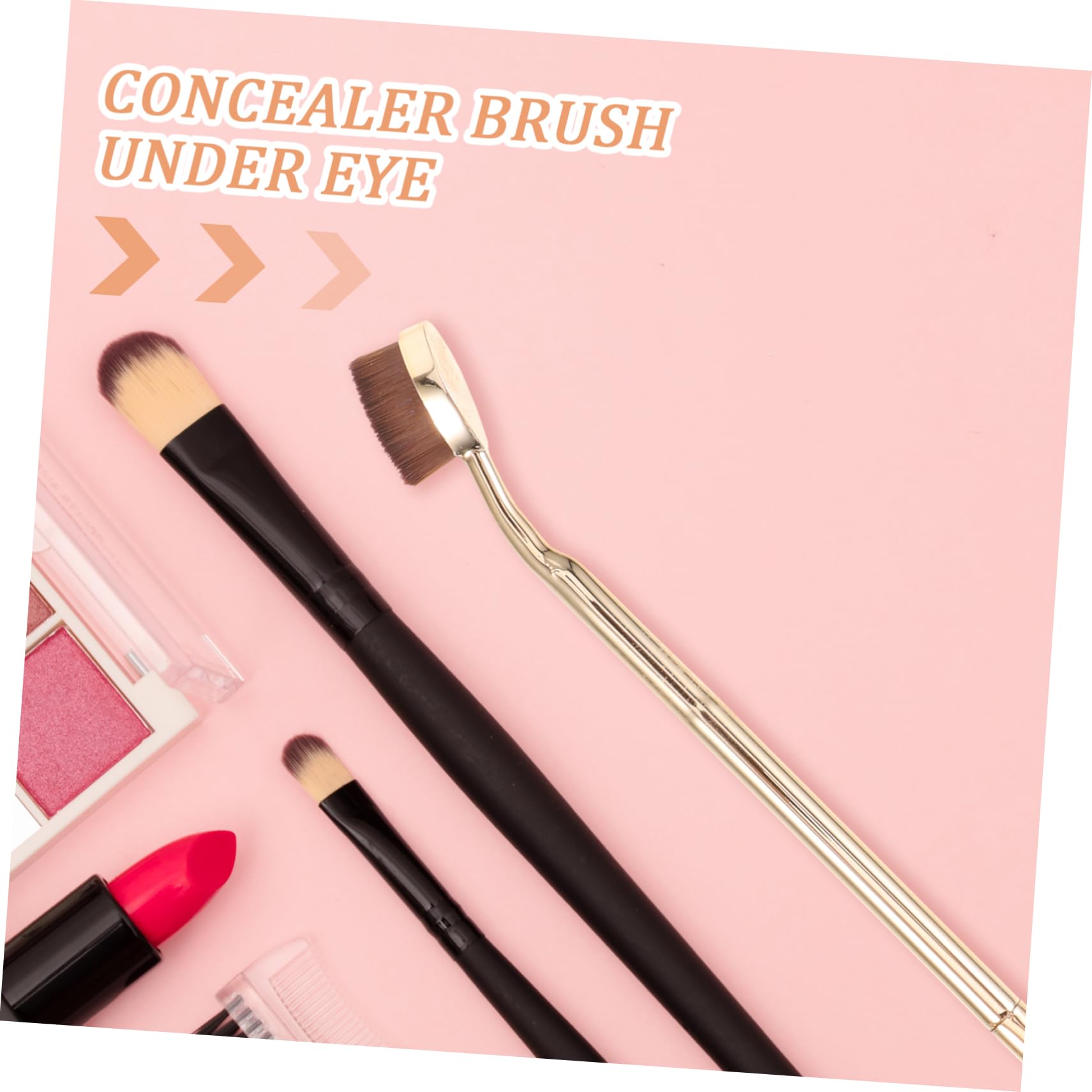 BESTYASH Concealer Brush Double-end under Eye Concealer Brush Makeup Tools for Women Ideal for Home and Store
