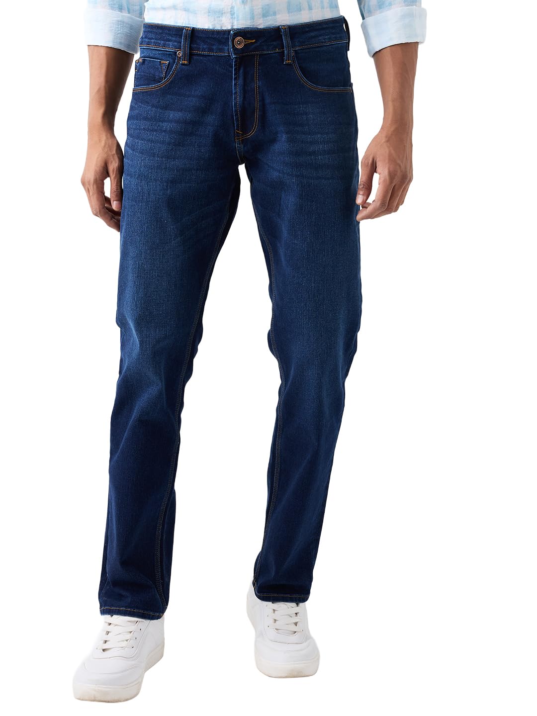 spykar Men's Rover Regular Fit Mid Rise Casual Jeans-picture-22