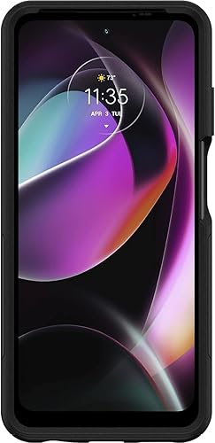 Miniatura 3 de OtterBox Moto G 5G (2022) Commuter Series Lite - NEGRO, delgada y resistente, apta para bolsillo, con acceso abierto a puertos y altavoces (sin