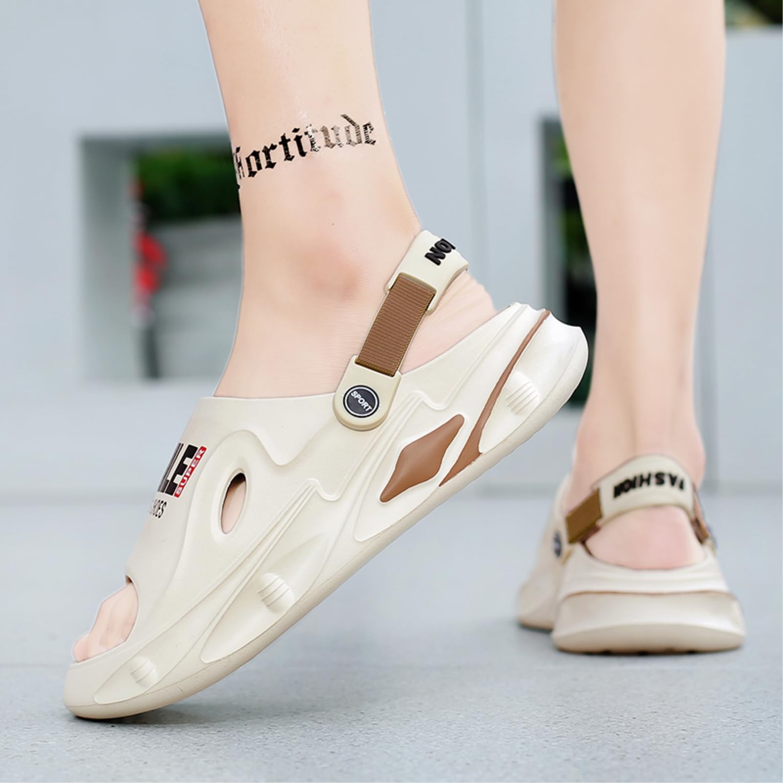 Slides Mode Männer Outdoor Sandalen Pantoffeln Strand Bequeme Weiche Sohle Clogs Casual Schuhe Garten Frauen Strandsandalen