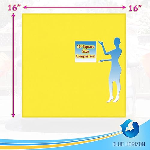 Miniatura 5 de Blue Horizon Toallas de limpieza de microfibra, paquete de 24, paños de felpa ultra suaves, paños de limpieza de microfibra de alta calidad