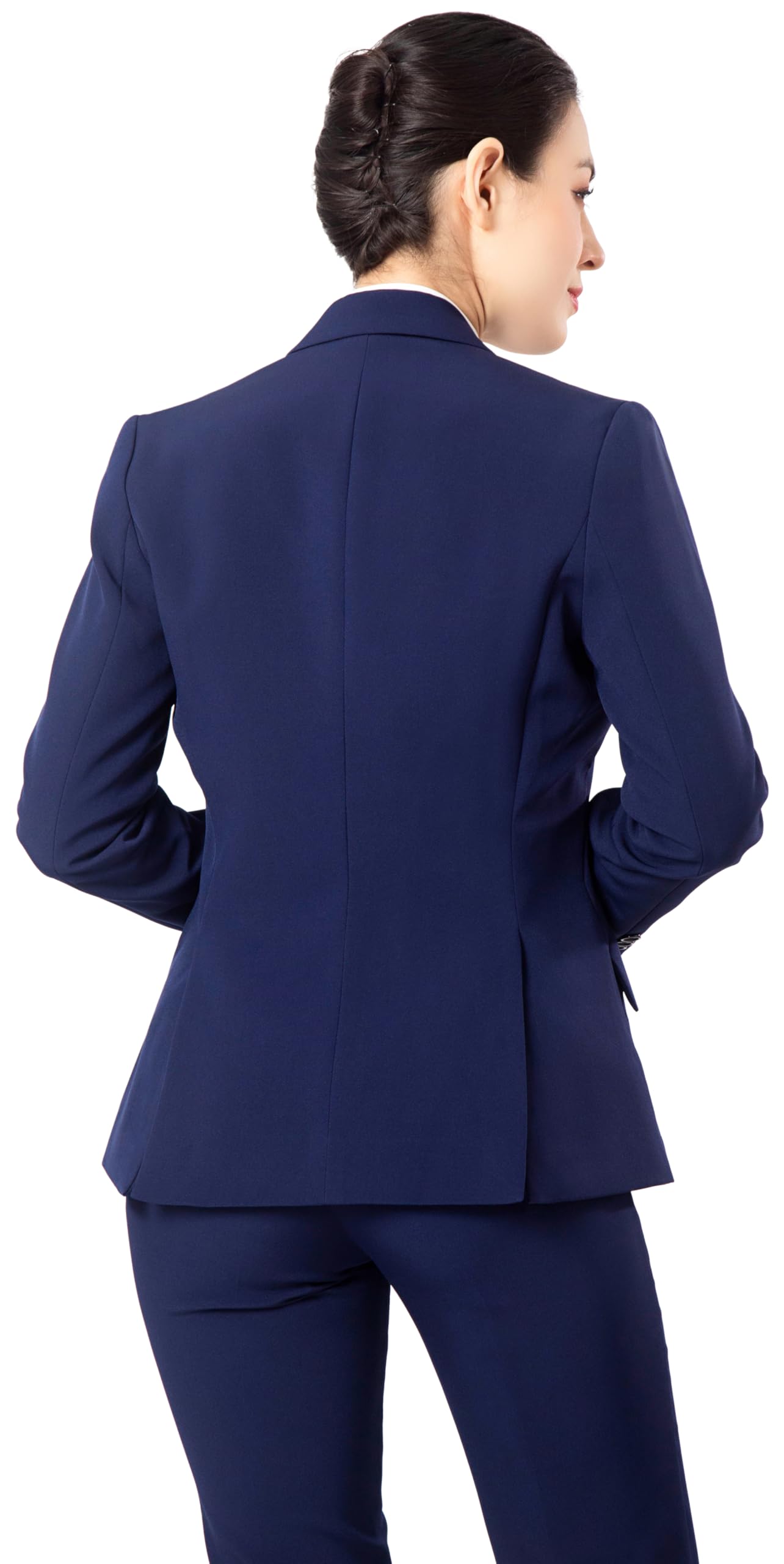 Trajes de pantalón para mujer elegantes de dos piezas, traje de pantalón de 2 piezas para mujer