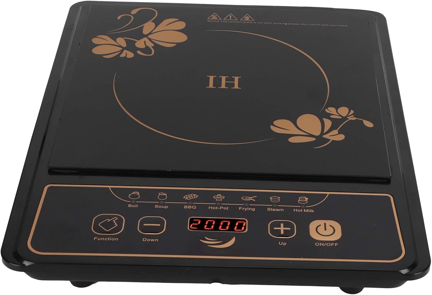 Induction Hotplate Portable Induction Hob 2000w Electric