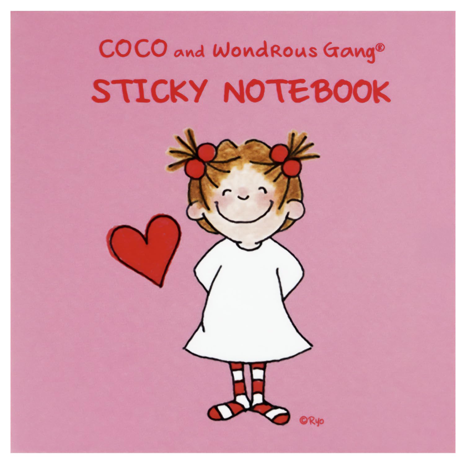 Amazon.co.jp: ココちゃん グリーティングライフ ブック型 ふせん RYPG