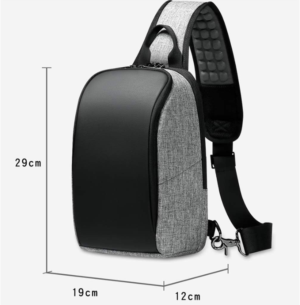 Chest Bag Men Large Capacity Shoulder Messenger Bag Fashion Shoulder Bag Casual Young Men Small Backpack
