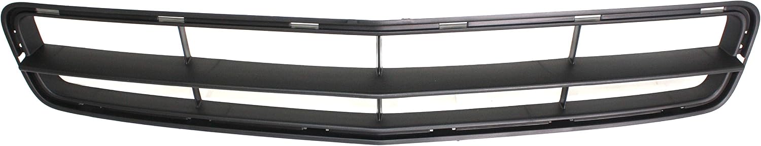 Compatible with 08-12 Chevy Malibu Front Lower Bumper Cover Grill Grille Assembly Textured Black