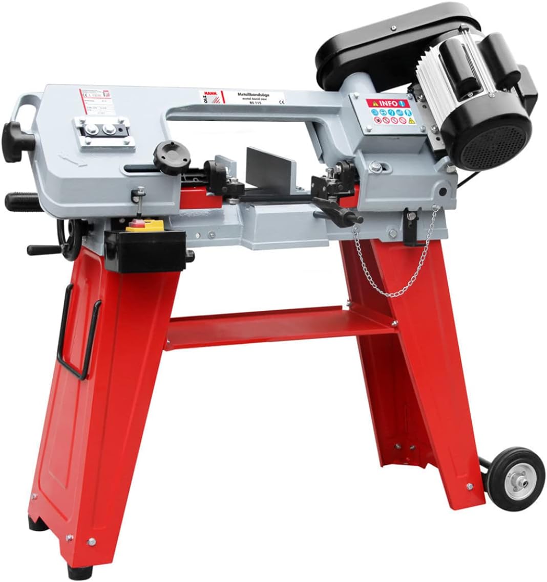 Holzmann BS115 Metal Cutting Bandsaw | 140mm x 110mm - 3 Speed - 550w - 230v