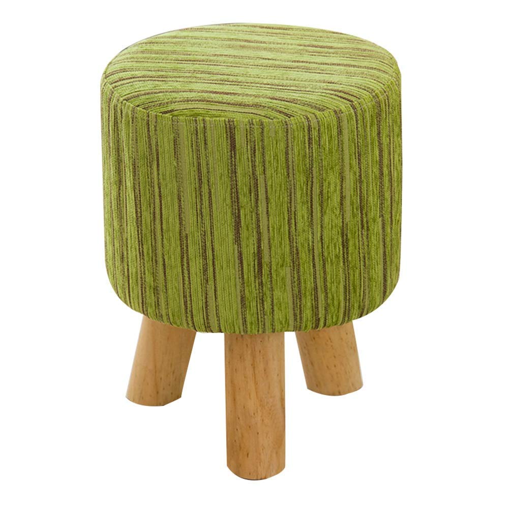 Repose-pieds banc de chaussure en tissu déhoussable pour salon