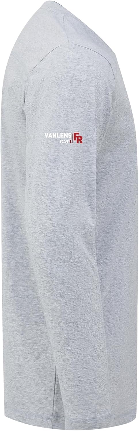 FR Shirts for Summer 4oz Lightweight Flame Resistant Base Layer CAT1 Fire Retardant Crew Shirt - Image 2